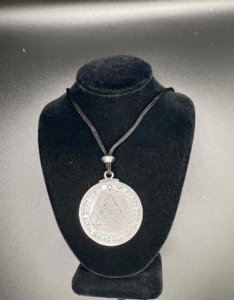 Pentaculo de Peltre del Talisman del Sol