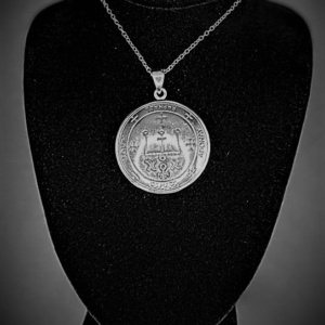 Sello de Plata Esterlina del Arcangel Rafael Talisman
