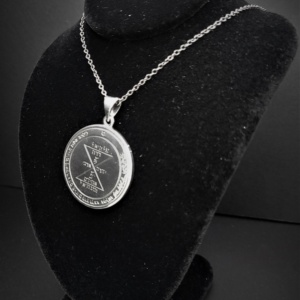 Tercer Pentaculo de Venus Talisman para Amor en Plata de Ley